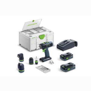 Festool Akku-Bohrschrauber T 18+3 HPC 4,0 I-Set