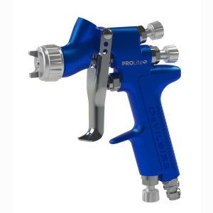 Devilbiss PROLite-S Fließbecherpistole mit Rundstrahl-Luftkappe RS1 0,8 -1,4mm 125ml, Acetal