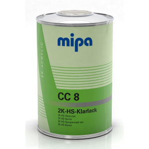 MIPA CC8 2K HS Klarlack VOC für Lufttrocknung, 1Ltr.