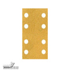 MP Schleifstreifen "GoldFilm" 8-Loch Klett 70 x 198mm P120, 50Stk.