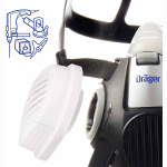 2x Dräger Partikelfilter Bajonett P3 R 1Paar (6738011)