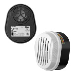 10x Dräger Kombifilter Bajonett A2B2E2K2HgP3 R D...