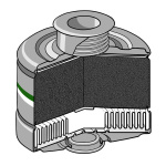 Dräger Kombifilter 940 K2P2 R D