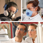 10x Dräger X-pect 8320 Schutzbrille, klar