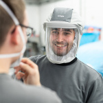 Dräger X-plore 8000 Premiumhaube, kurz (S-M)