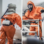 Dräger SPC 4400 Schutzanzug orange (CLF) Gr.S,M,L,XL,XXL,XXXL