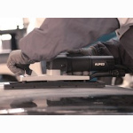RUPES Schwingschleiffeile SL42AES Klett + Einspann m. Absaugung 70x400mm