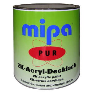 MIPA 2K PUR Acryllack Fertigfarbton RAL9006 weissaluminium 10 Ltr.