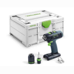 Festool Akku-Bohrschrauber T18+3 -Basic/Plus HPC/Set im...
