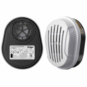 6x Dräger Kombifilter Bajonett A1B1E1K1HgP3 R D (3 Paar)