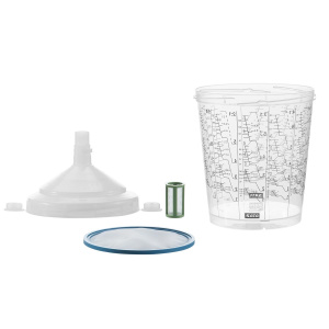 50x SATA RPS Wechselbecher 0,6L 125my Flachsieb *1202100 (ehem.1010438)