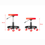 NTools MSW130 mobiler Werkstattsitz mit...