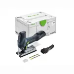 Festool Akku-Pendelstichsäge vor Systainer SYS3 M...