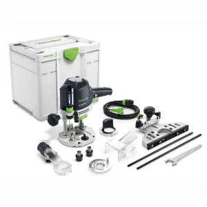 Festool OF 1400EBQ-Plus‑Set Oberfräse mit Zubehör im Systainer-Koffer