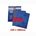 APP M991 Sandpaper waterproof 230 x 280 mm P400, 50 sheet
