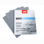 APP M991 Sandpaper waterproof 230 x 280 mm P1500, 1 sheet