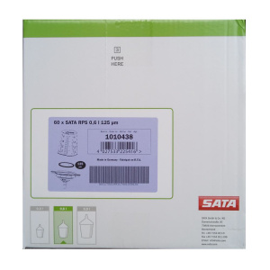 SATA RPS Wechselbechersystem 0,6L 125my, 60-teilig * 1010438 (alt: 57Stk. 125062)