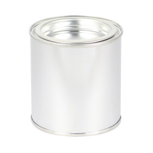 250ml Leerdose Weißblech innenbeschichtet inkl. Deckel beschichtet Ø75mm, H=77mm